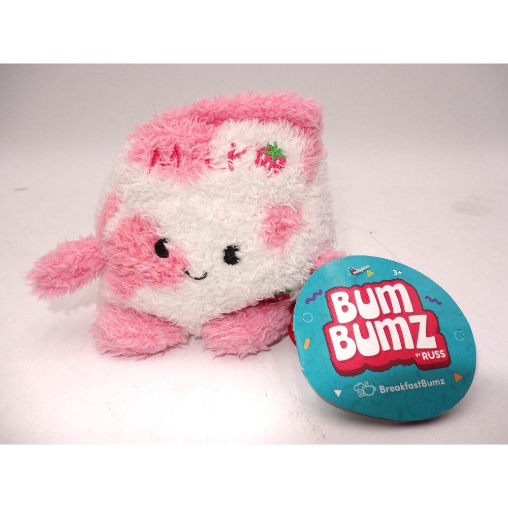 Bum‎ Bumz 7.5" Charlotte Rainbow Cereal Milk Plush MooBumz Exclusive Plushy NEW